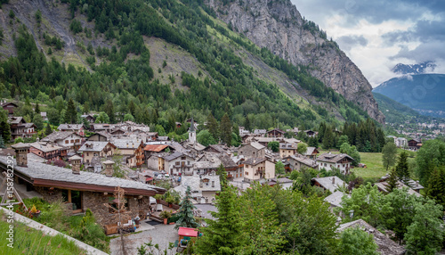 Village frontalier de Courmayeur