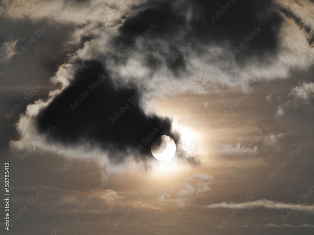 sun cloud