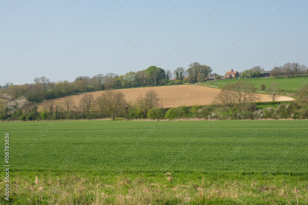 Countryside near Shoreham, Sussex, England Countryside near Shoreham, Sussex, England