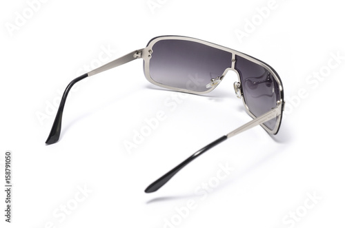 Men's sunglasses with black glasses Isolated on white