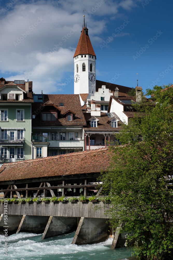 Obraz premium Floodgate and Church (