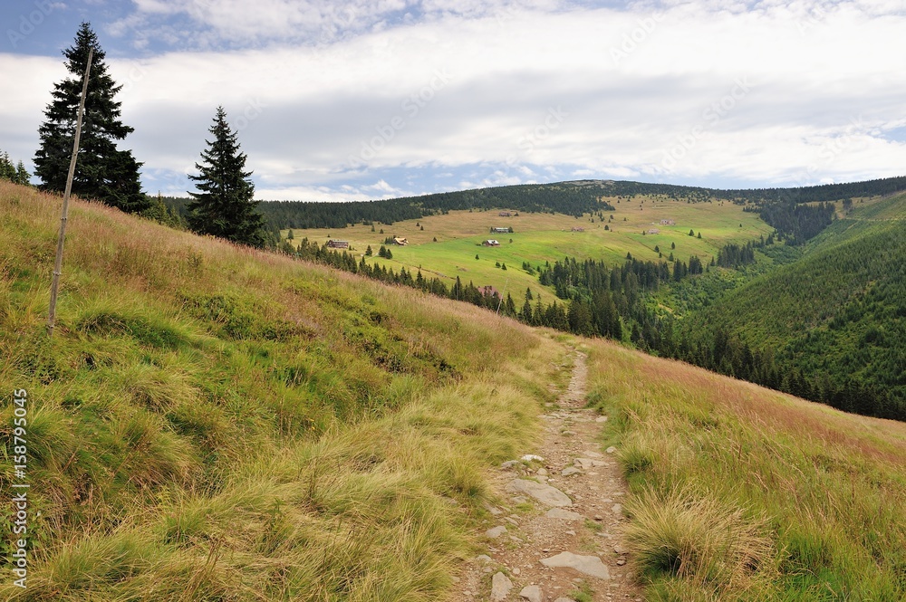 Path to the top, Giant mountains, Czech republic, August 2012 Path to the top, Giant mountains, Czech republic, August 2012