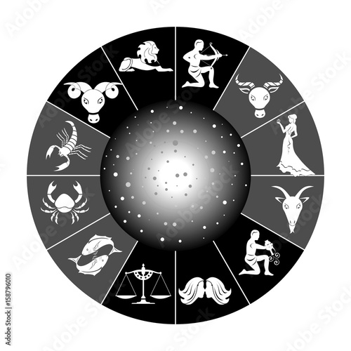 zodiac and space