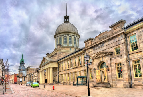 Bonsecours Market in old Montreal, Canada. Built in 1860 photo