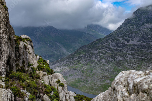 snowdonia wales mountain view