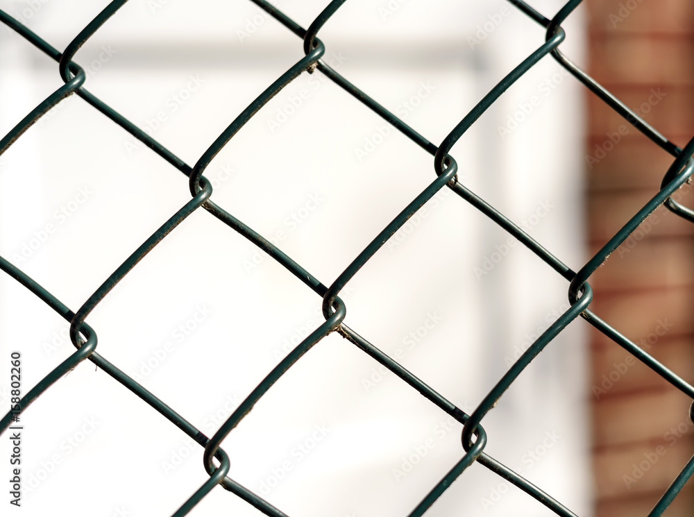 Chain link Fence and Door Chain link Fence and Door