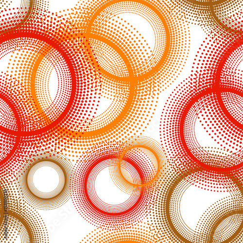 Colorful abstract seamless background. Vector clip art.