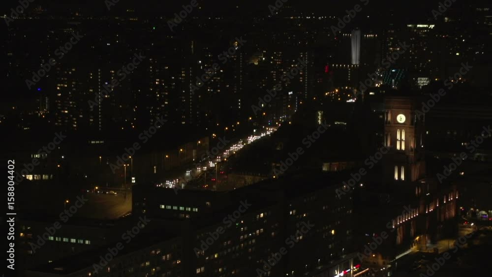 Time-lapse, Berlin at night Time-lapse, Berlin at night