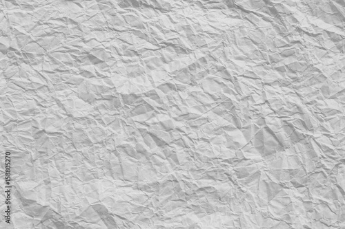 torn of crumpled white paper texture