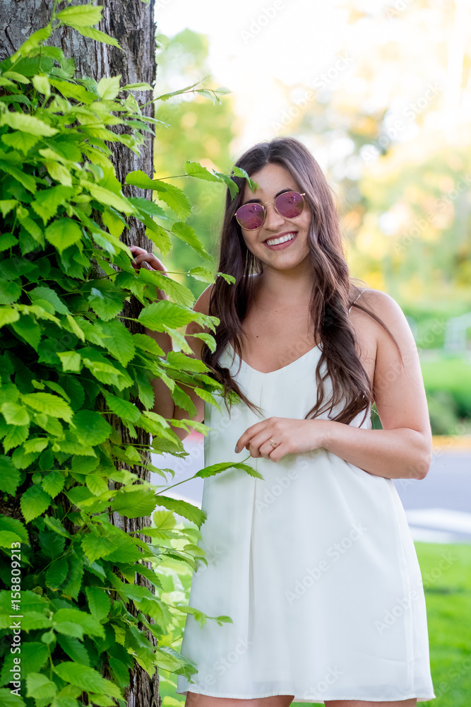 College Grad on Campus in Oregon College Grad on Campus in Oregon