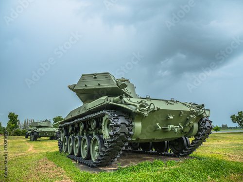 army tank ground defense and attack