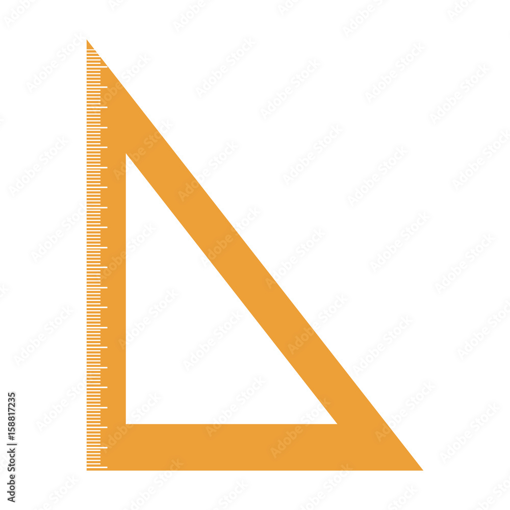 squad ruler icon over white background vector illustration squad ruler icon over white background vector illustration