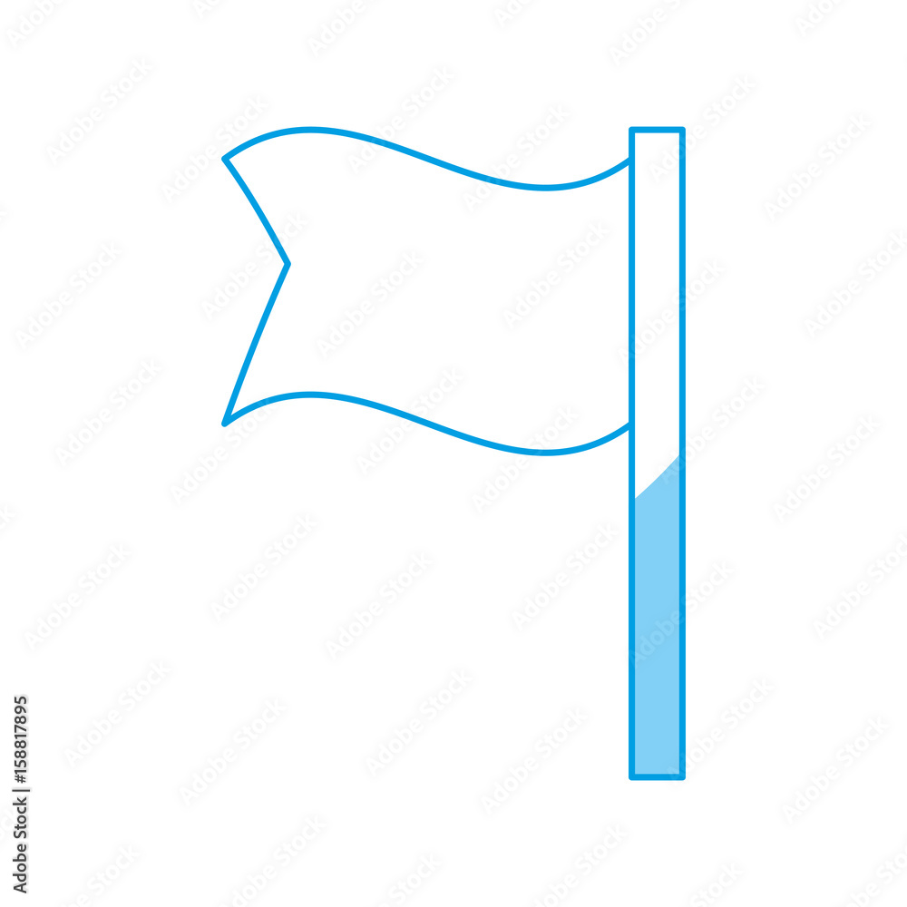 flag icon over white background vector illustration flag icon over white background vector illustration