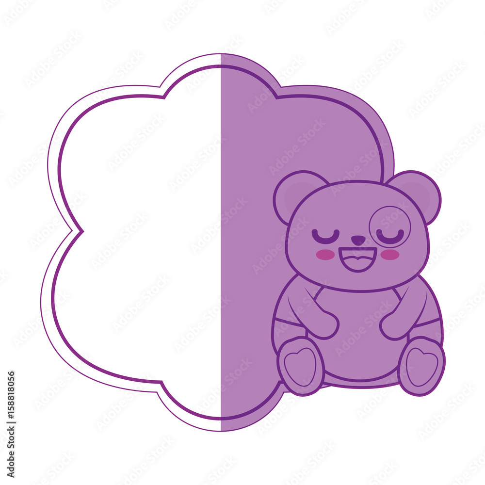 Cute bear kawaii cartoon icon vector illustration graphic design Cute bear kawaii cartoon icon vector illustration graphic design