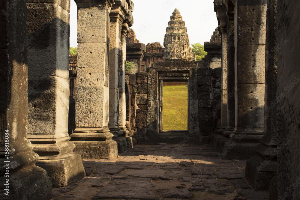 Naklejka premium Phimai Historical Park in Thailand