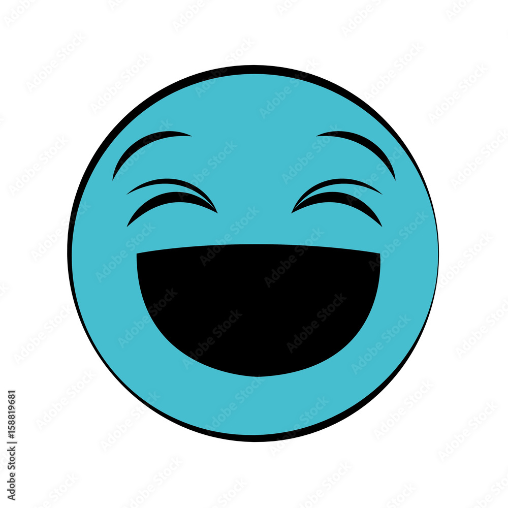 happy emoticon face icon over white background colorful design vector illustration happy emoticon face icon over white background colorful design vector illustration