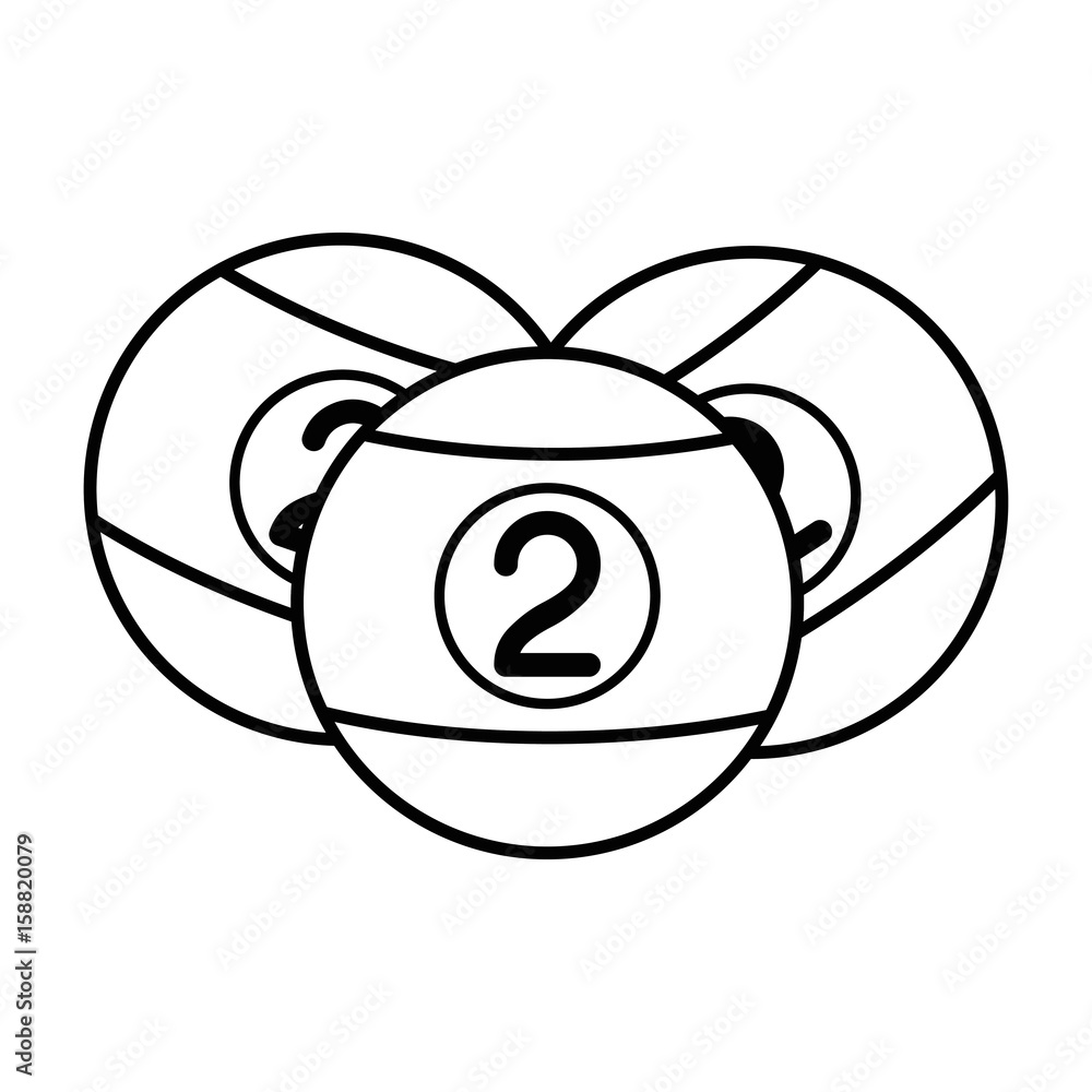 Pool sport game icon vector illustration graphic design Pool sport game icon vector illustration graphic design