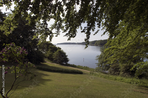 Green landsape in Denmark