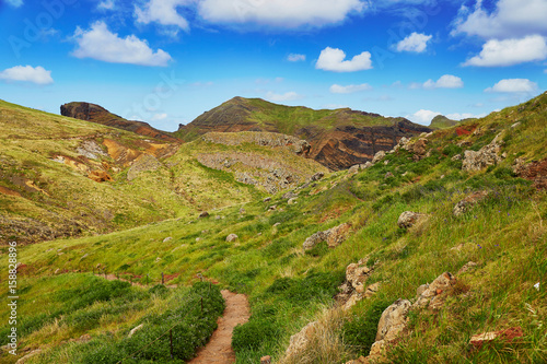 Beautiful landscape of Ponta de Sao Lourenco on the Eastern coast of Madeira island