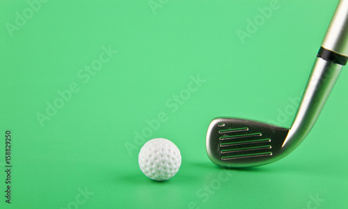 Ball and golf club