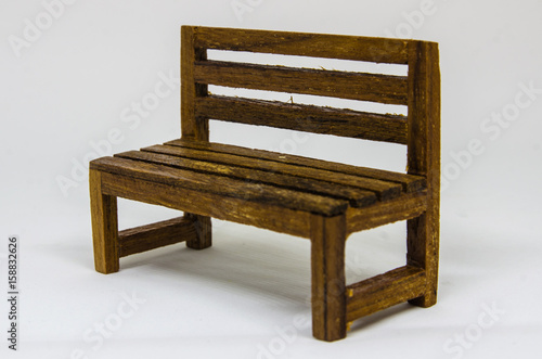 Wood Chair Isolated