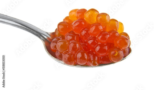 spoon with caviar