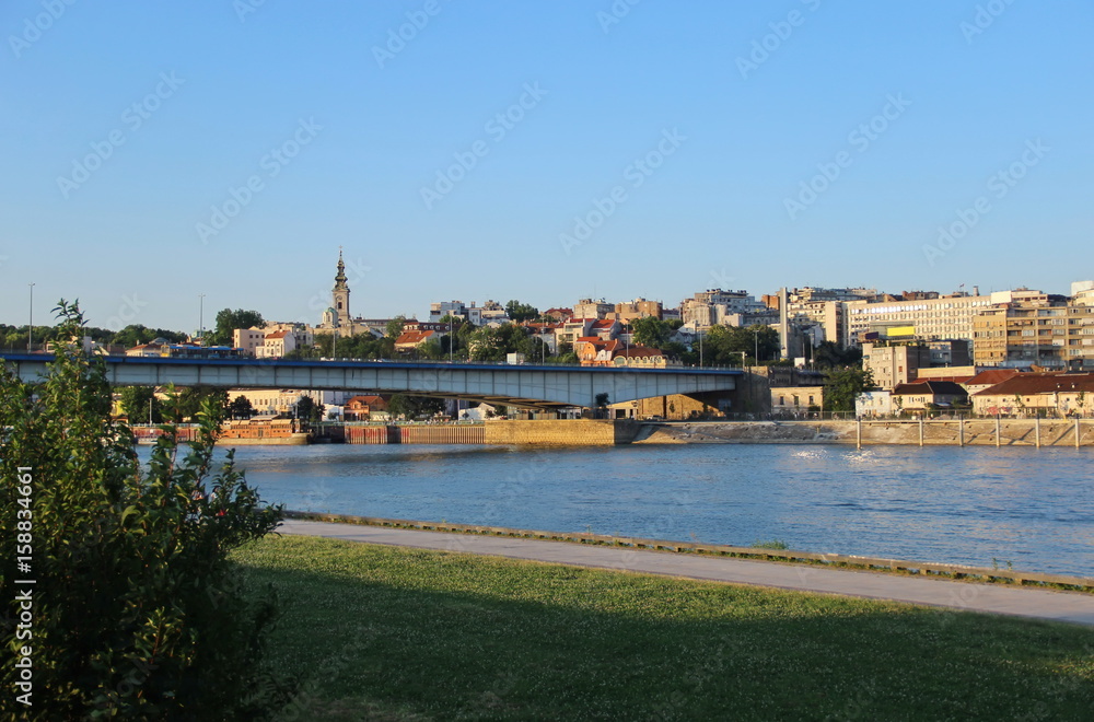 Fototapeta premium Belgrade cityscape