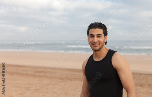 Portrait of arabian man