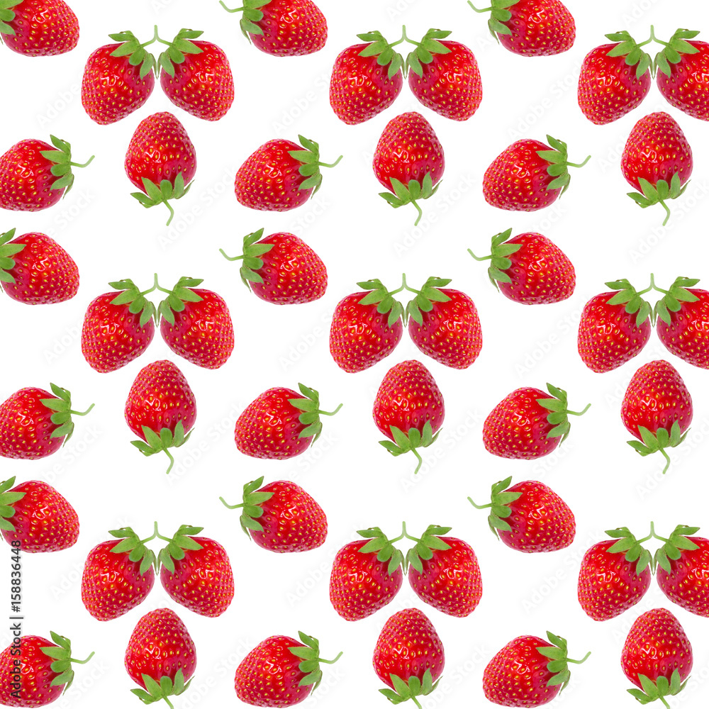 pattern ripe fresh red strawberries pattern ripe fresh red strawberries