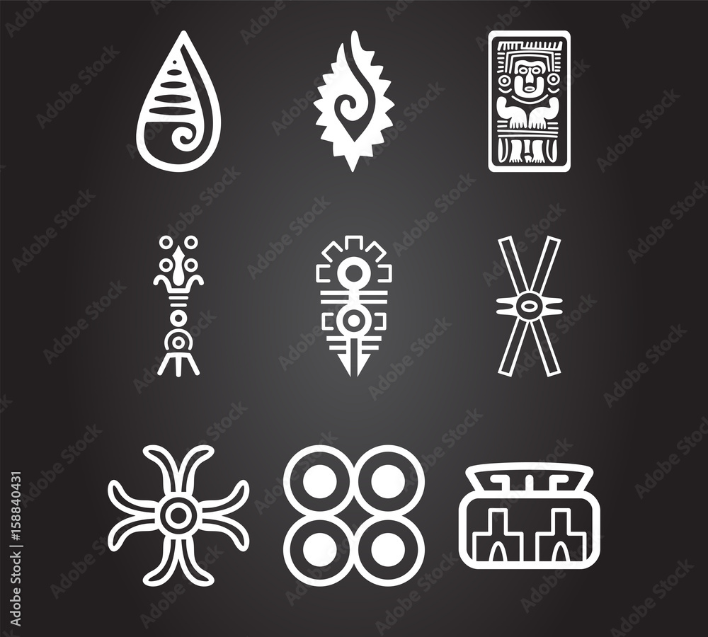 American Indians National Ethnic symbols