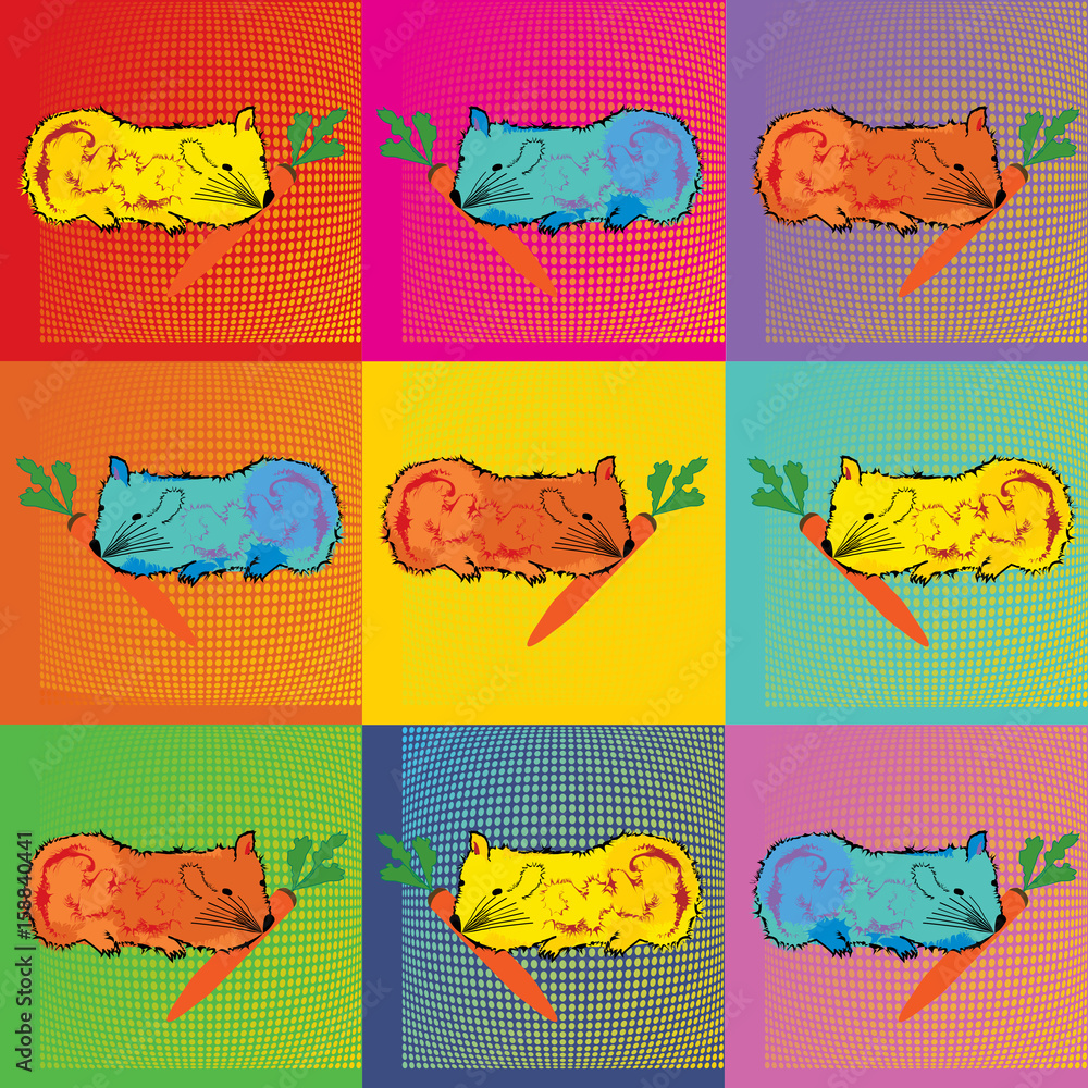 Pop Art Andy Warhol Wallpaper