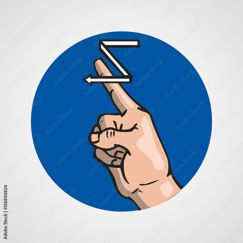 hands gesture or finger alphabet spelling vector illustration hands gesture or finger alphabet spelling vector illustration