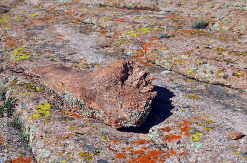 Bektau Ata, extinct volcano in Kazakhstan
 photo