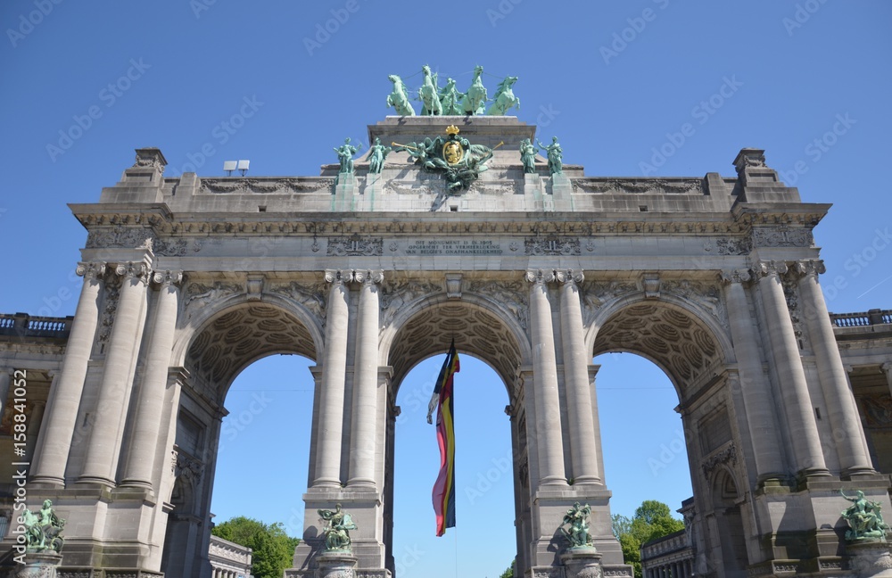 Arc de triomphe du palais du Cinquantenaire - Bruxelles