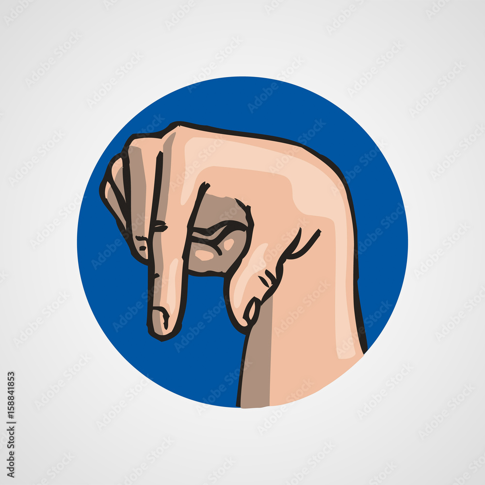 hands gesture or finger alphabet spelling vector illustration hands gesture or finger alphabet spelling vector illustration