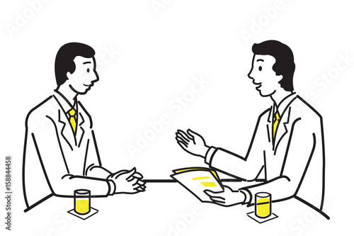 Presenting to partner
