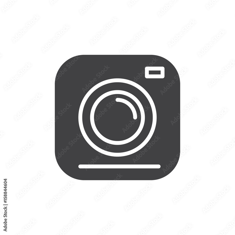 Camera icon vector, filled flat sign, solid pictogram isolated on white. Symbol, logo illustration. Pixel perfect Camera icon vector, filled flat sign, solid pictogram isolated on white. Symbol, logo illustration. Pixel perfect