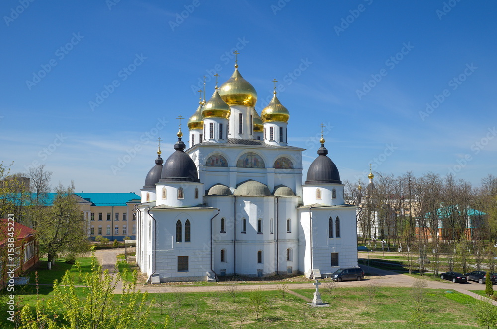 Cathedral of the Assumption in Dmitrov Kremlin. Dmitrov, Moscow region, Russia