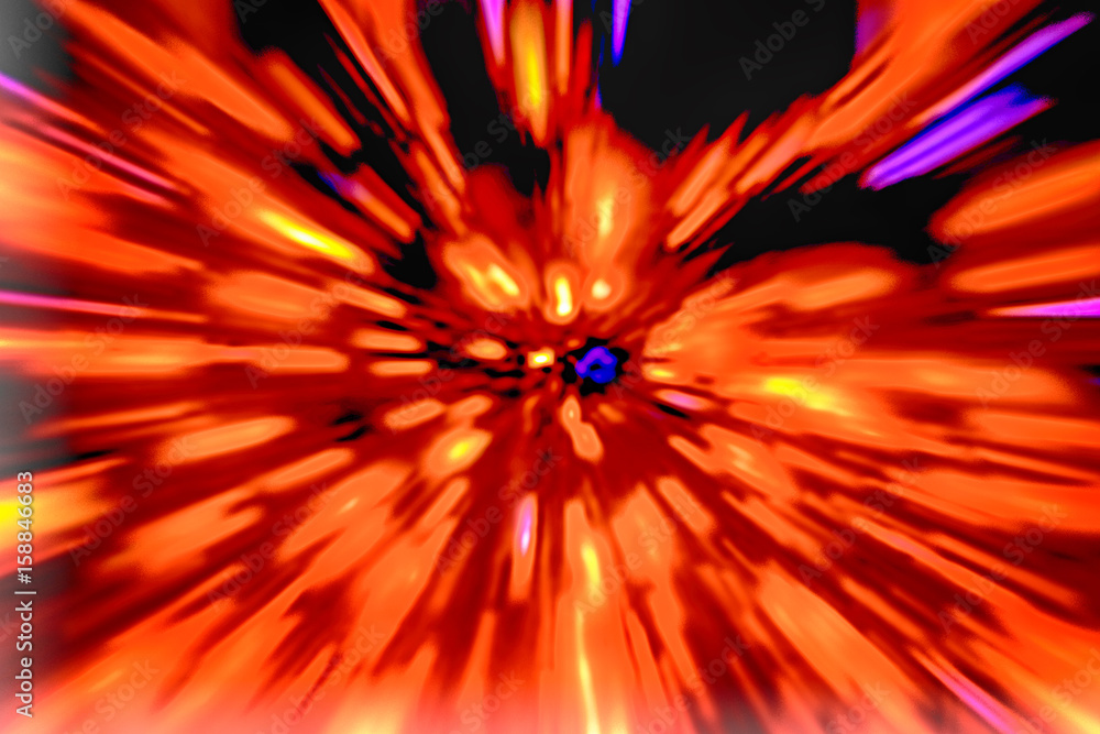 Obraz premium explosion background