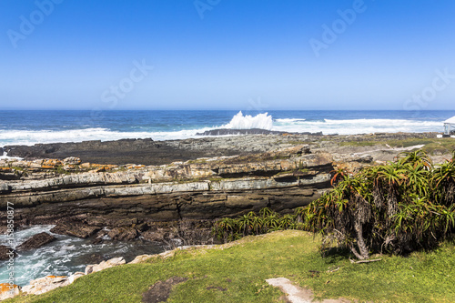 Hiking trail on coast of Tsitsikamma National Park, South Africa