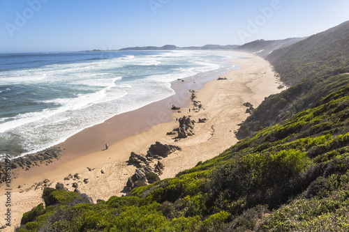 View over coast on the Garden Route, South Africa