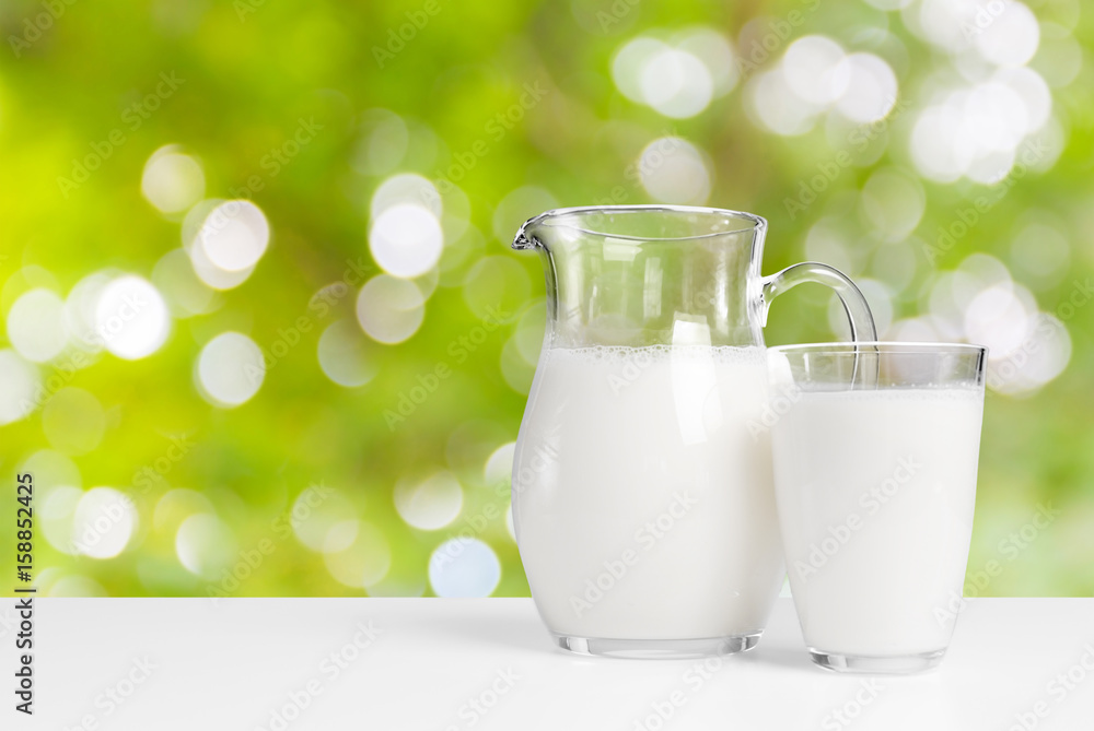 milk and green space milk and green space