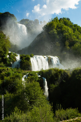 Marmore s waterfalls in Umbria