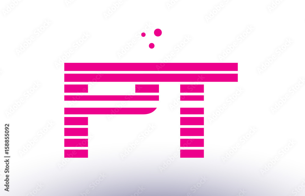 pt p t pink purple line stripe alphabet letter logo vector template pt p t pink purple line stripe alphabet letter logo vector template