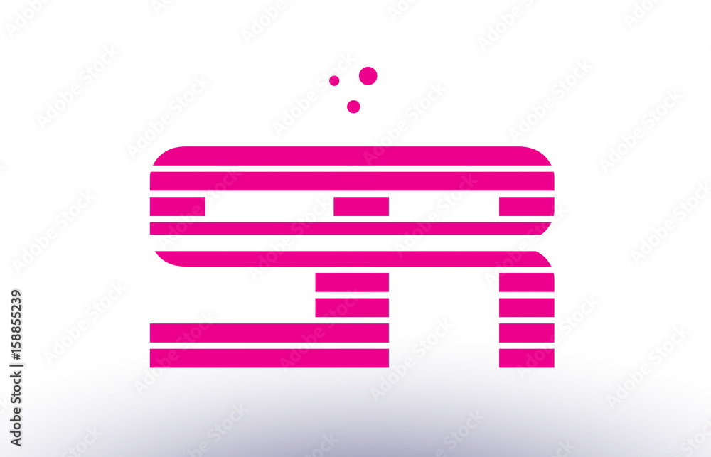sr s r pink purple line stripe alphabet letter logo vector template sr s r pink purple line stripe alphabet letter logo vector template