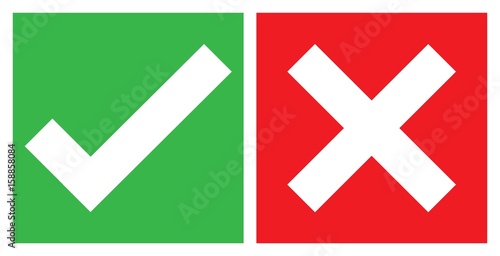 Check mark box vector 