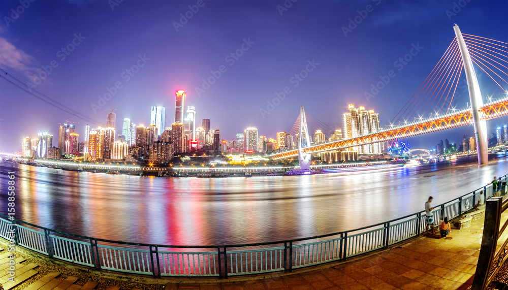 China Chongqing City Lights China Chongqing City Lights