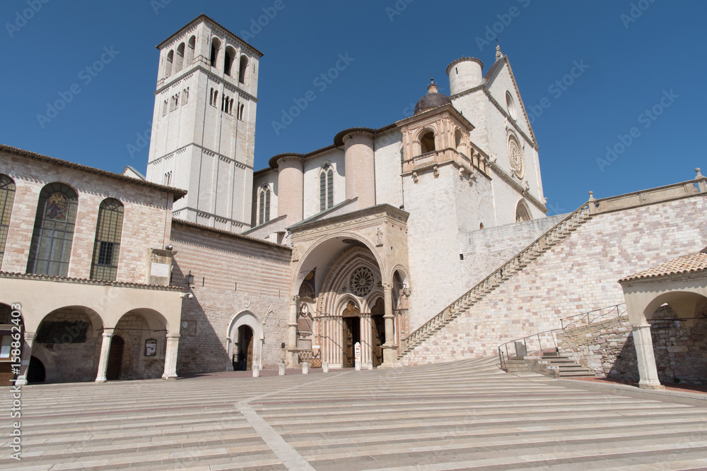 Papal Basilica of Saint Francis of Assisi, Italy Papal Basilica of Saint Francis of Assisi, Italy