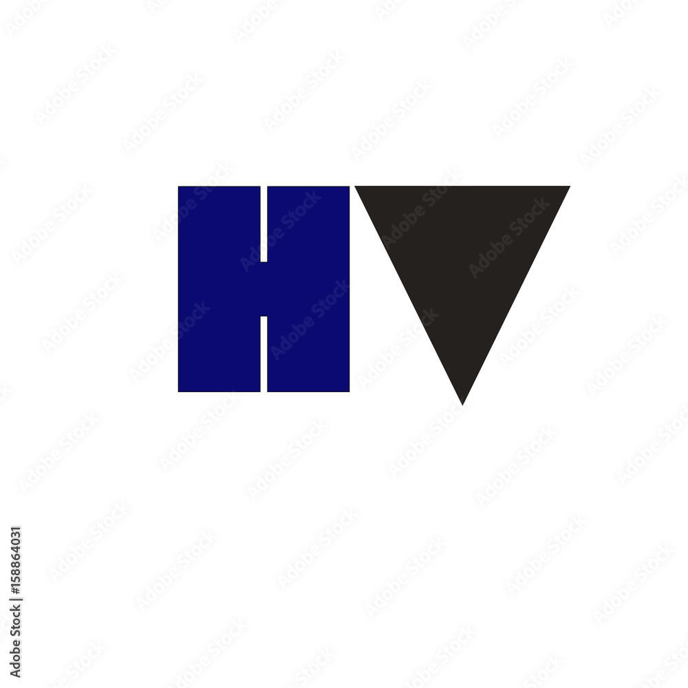 TRIANGLE INNITIALS H 