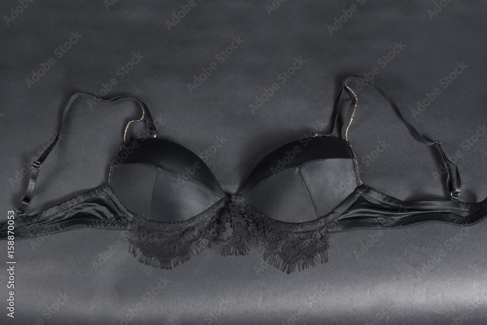 Stylish lingerie. Lace underwear for women. Isolate on black background. Stylish lingerie. Lace underwear for women. Isolate on black background.